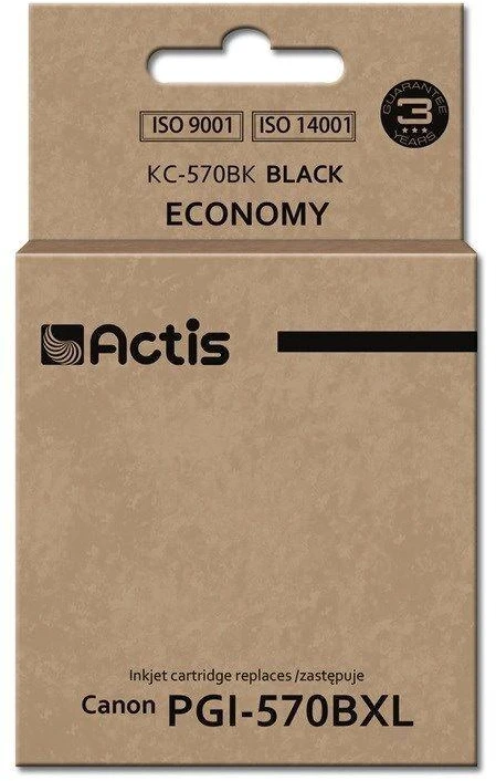Rašalo Kasetė - Actis KC-570BK 22 ml Pigmentinė Juoda