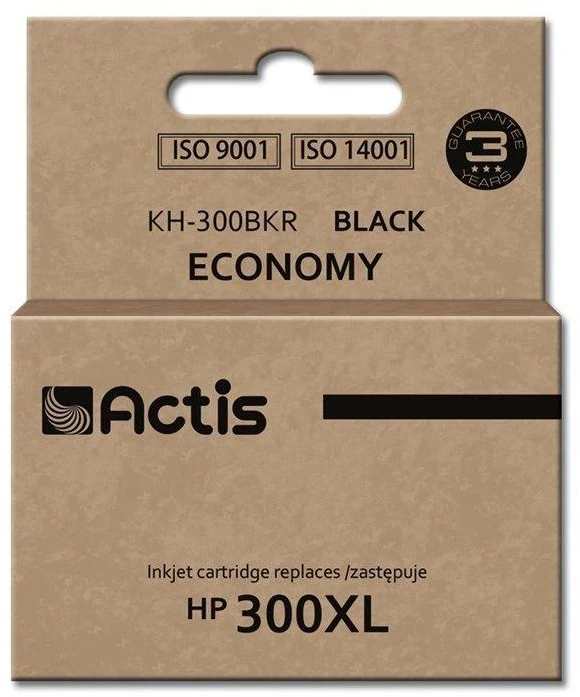 Rašalo Kasetė - Actis KH-300BKR, Juoda