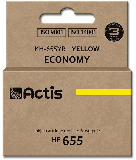 Rašalo Kasetė - Actis KH-655YR, Geltona