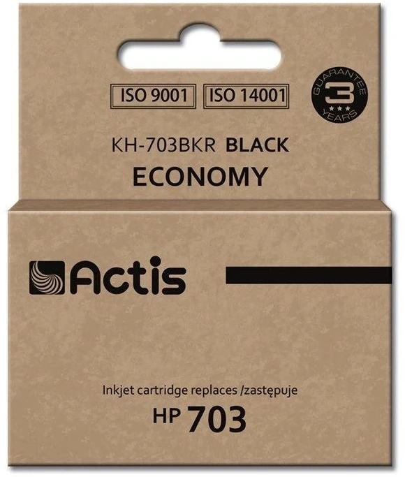 Rašalo Kasetė - Actis KH-703BKR Juodas 15 ml