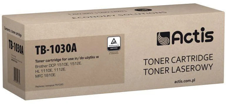 TONERIS Actis TB-1030A (pakaitinis Brother TN-1030; standartinis; 1000 puslapių; juodas)