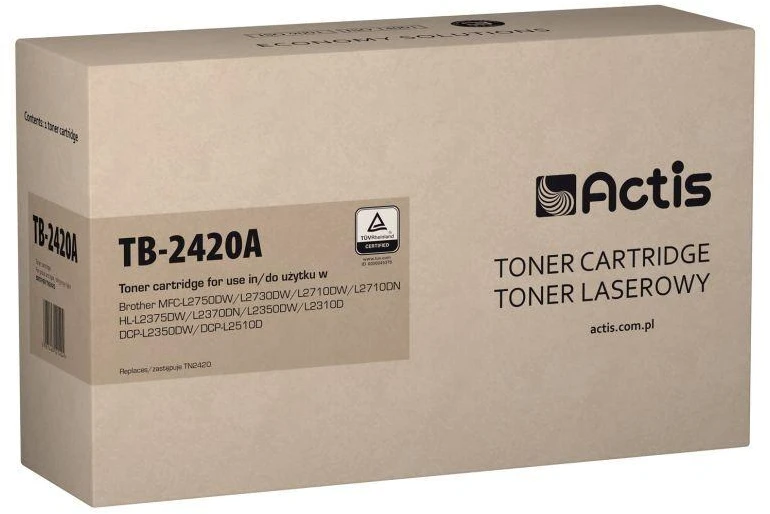 Actis Tonerio Kasetė - Brother TN-2420A 3000 Puslapių Juoda