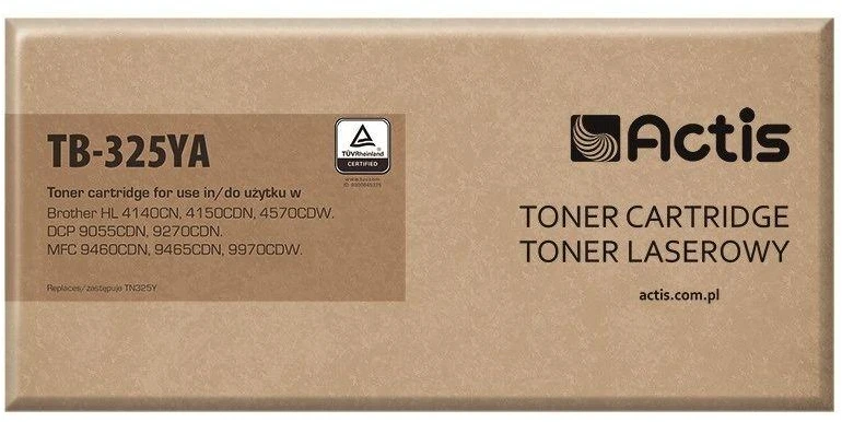 Actis TB-325YA Toneris (Brother TN-325Y pakaitalas; standartinis; 3500 puslapių; geltonas)