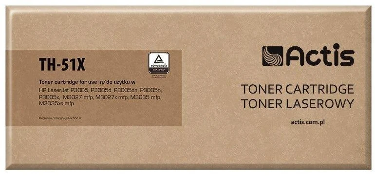 Tonerio Kasetė - Actis TH-51X Juoda