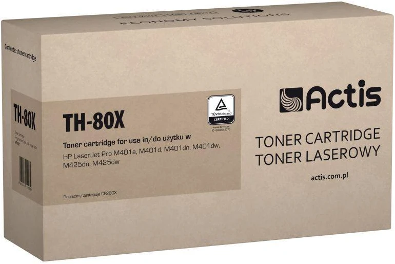 Lazerinis Toneris - Actis TH-80X, Juodas