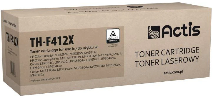 Tonerio Kasetė - Actis TH-F412X 5000 Puslapių Geltonos Spalvos