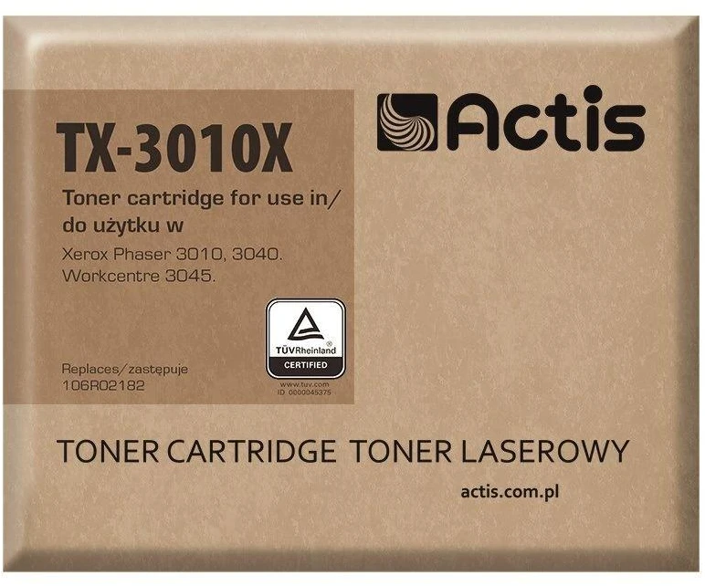 Spausdintuvo Kasetė - Actis TX-3010X, Juoda