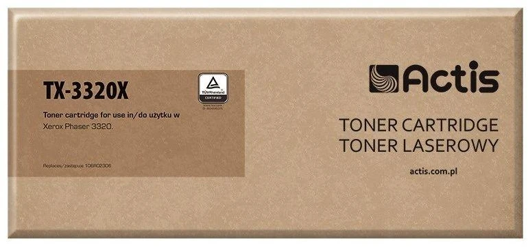 Tonerio Kasetė - Actis TX-3320X, Juoda