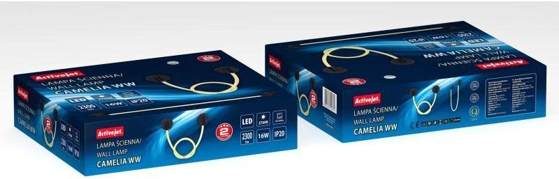 Sieninis Apšvietimas - Activejet AJE-CAMELIA LED 16 W