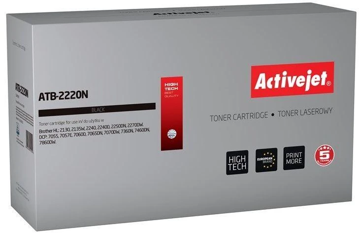 Spausdintuvo Kasetė - Activejet ATB-2220N, Juodas