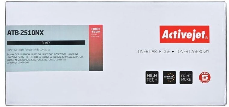 Activejet ATB-2510NX Toneris (replaces Brother TN2510XL; Supreme; 3000 pages; juodas)