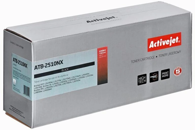 Activejet ATB-2510NX Toneris (replaces Brother TN2510XL; Supreme; 3000 pages; juodas)