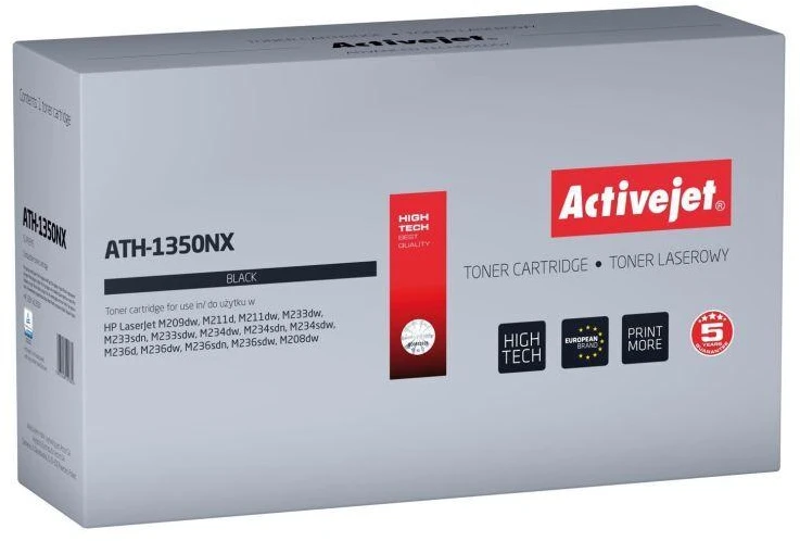 Tonerio Kasetė - Activejet ATH-1350NX 3500 Puslapių Juoda