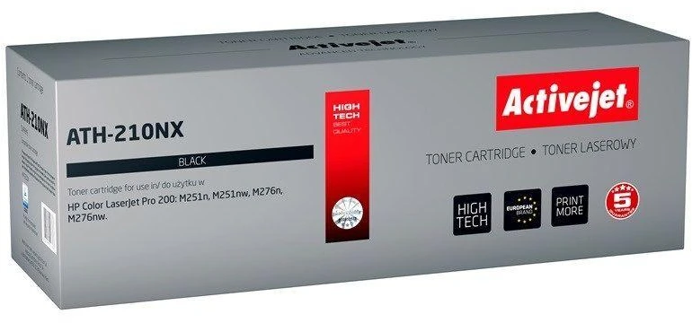 Toneris ActiveJet ATH-210NX | juodas | 2400 psl. | HP CF210X (131X), Canon CRG