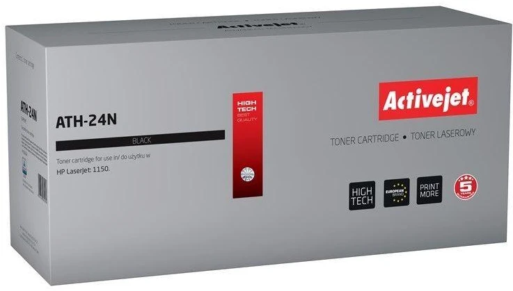 Toneris - Activejet ATH-24N Suderinamas Su HP Q2624A Juodas 3000 Puslapių