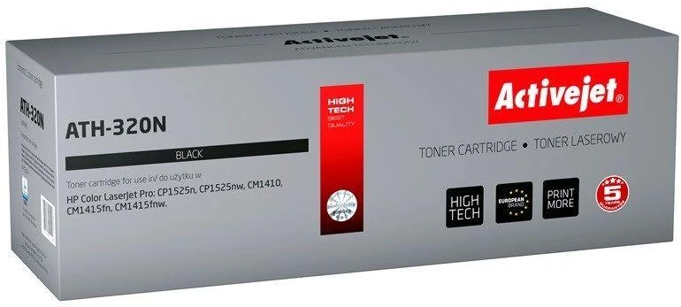Toneris ActiveJet ATH-320N | juodas | 2000 psl. | HP CE320A (128A)