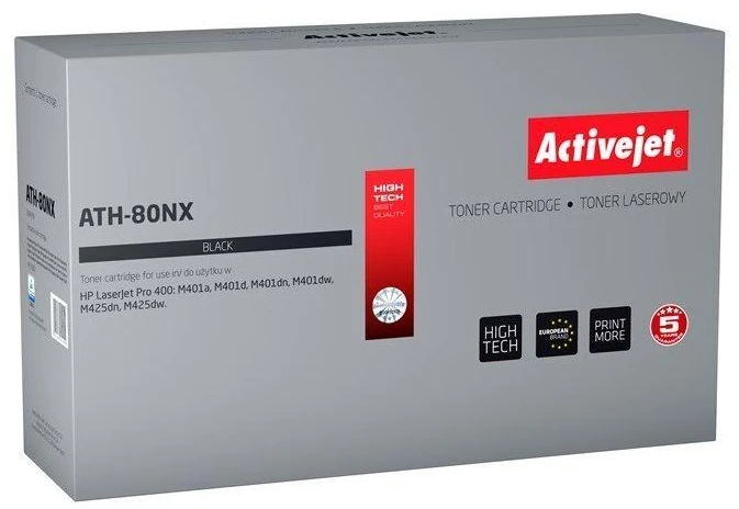 Toneris ActiveJet ATH-80NX | juodas | 6900 pgs. | HP CF280X