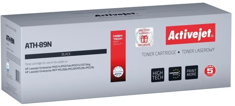Tonerio Kasetė - Activejet ATH-89N 5000 puslapių juoda su mikroschema