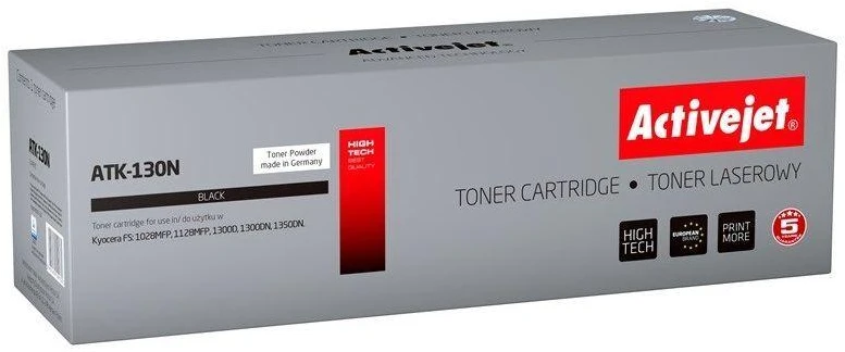 Kyocera Tonerio Kasetė - Activejet ATK-130N, Juoda