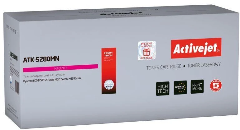 Kyocera Tonerio Kasetė - Activejet ATK-5280MN Supreme Magenta