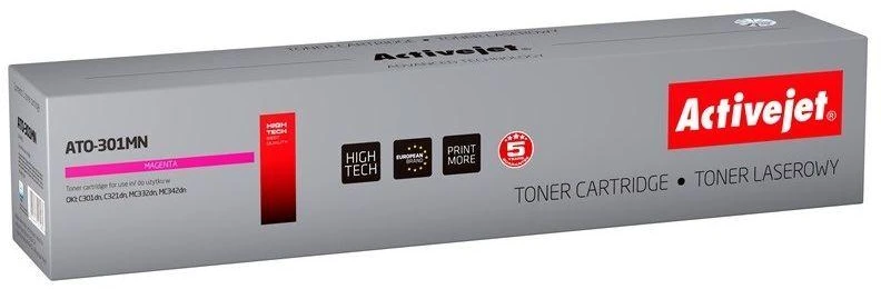 Toneris - Activejet ATO-301MN Suderinamas Su OKI 44973534 Magenta
