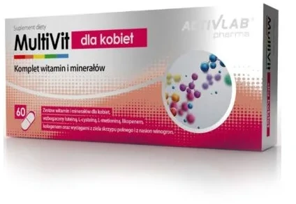 ActivLab MultiVit For Women – 60 kapsulių