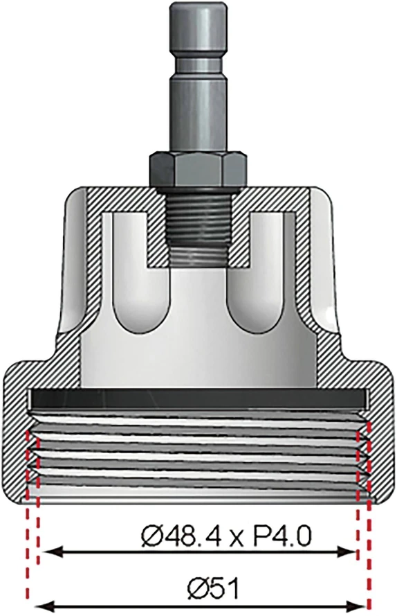 ADAPTERIS NR. 11, SKIRTAS BGS 8027, 8098 | AUDI, VW (8027-11)