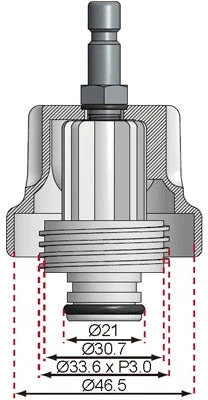 ADAPTERIS NR. 19, SKIRTAS BGS 8027, 8098 | TOYOTA (8027-19)