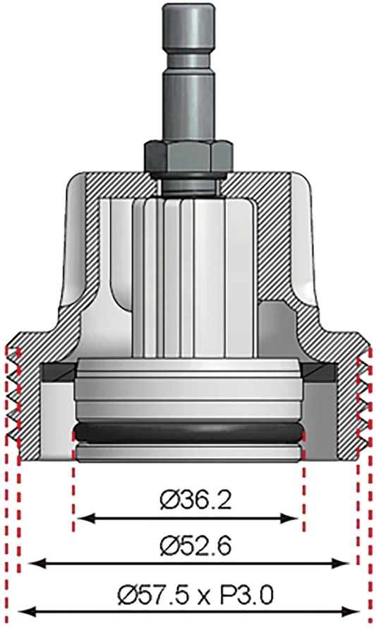 ADAPTERIS NR. 8, SKIRTAS BGS 8027, 8098 | VW (8027-8) ￼