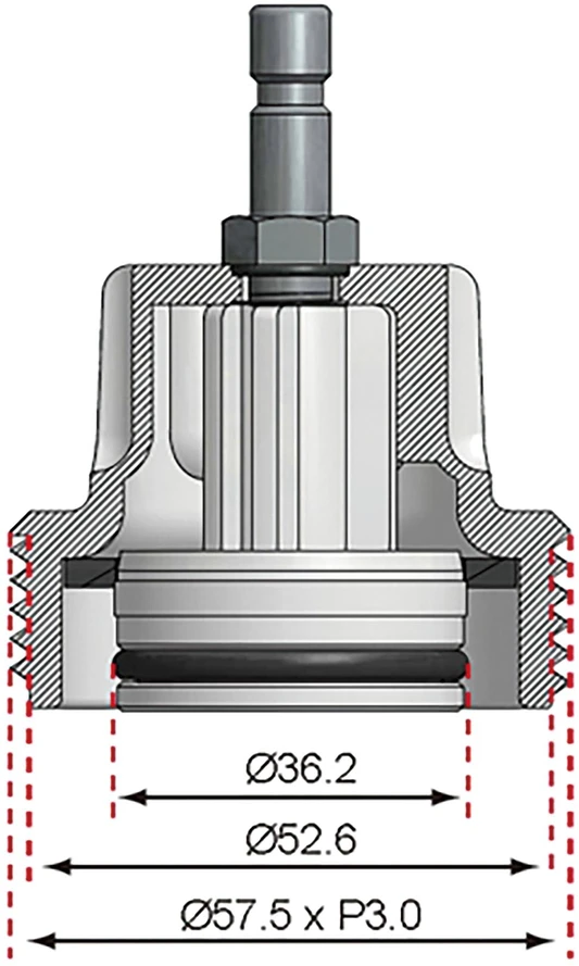 ADAPTERIS NR. 8, SKIRTAS BGS 8027, 8098 | VW (8027-8) ￼