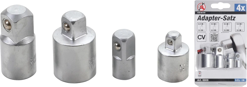 ADAPTERIŲ RINKINYS | 4 VNT. (8808)