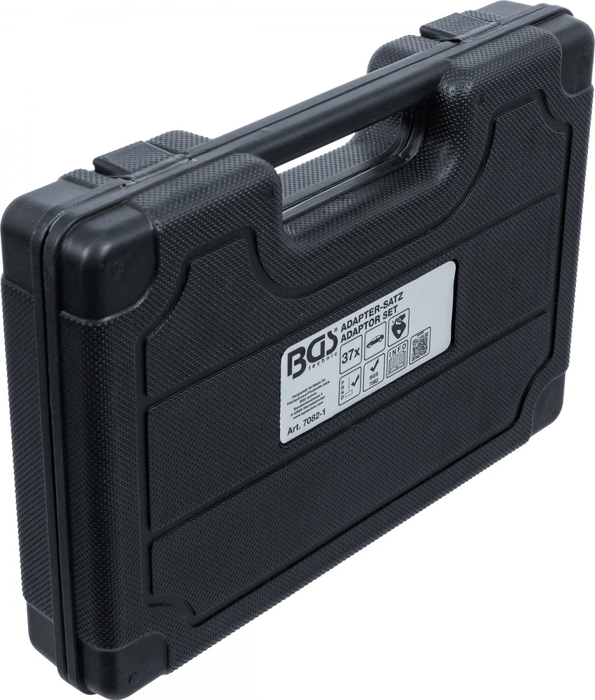 ADAPTERIŲ RINKINYS | AUTOMATINĖS PAVARŲ DĖŽĖS ALYVOS KEITIMO IR PRAPLOVIMO ĮRENGINIUI (BGS 7082) | 35 VNT. (7082-1)