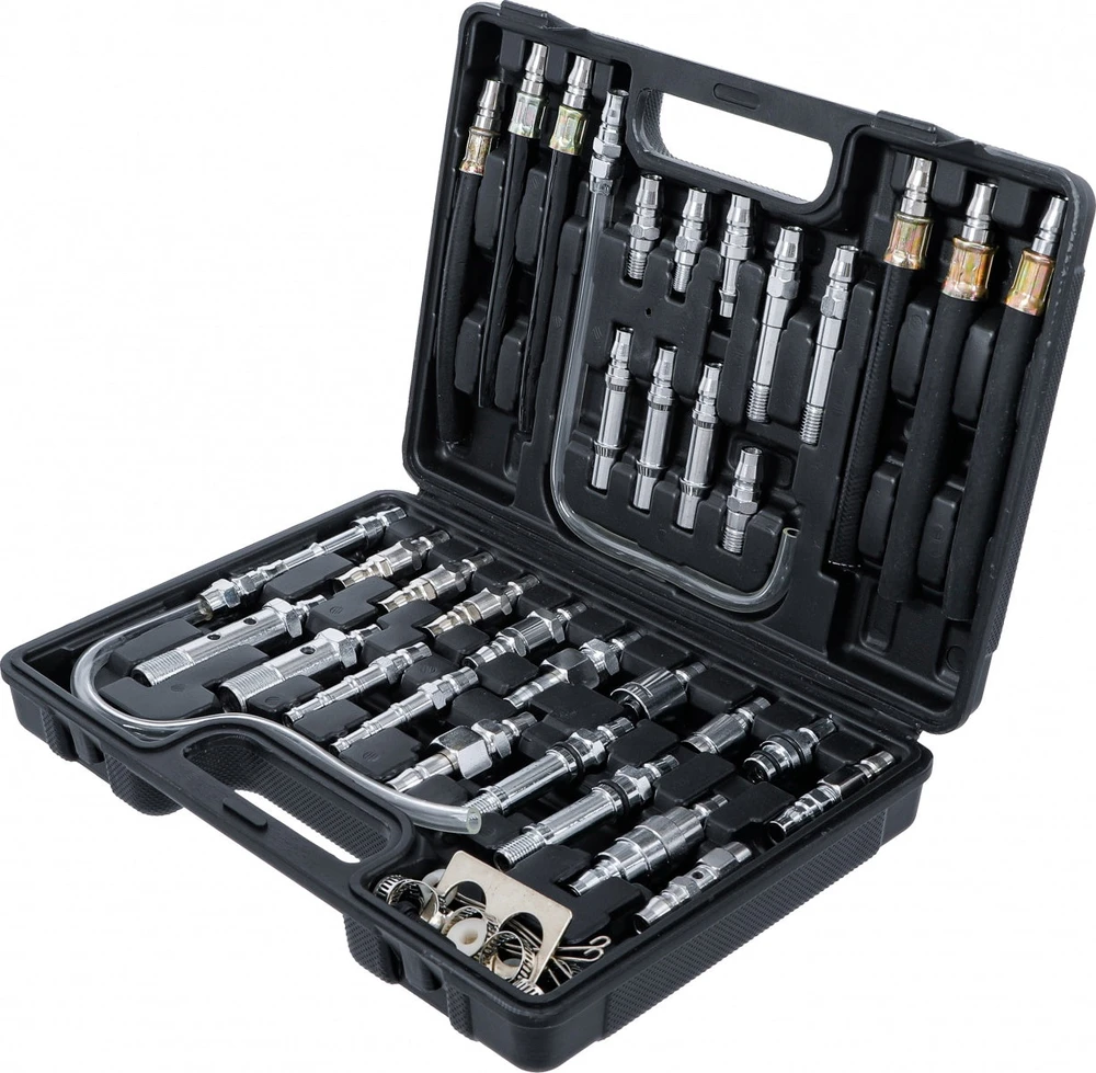 ADAPTERIŲ RINKINYS | AUTOMATINĖS PAVARŲ DĖŽĖS ALYVOS KEITIMO IR PRAPLOVIMO ĮRENGINIUI (BGS 7082) | 35 VNT. (7082-1)