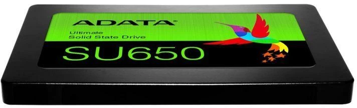 Ausinės ADATA Ultimate SU650 960GB 2.5" SATA III SSD diskas