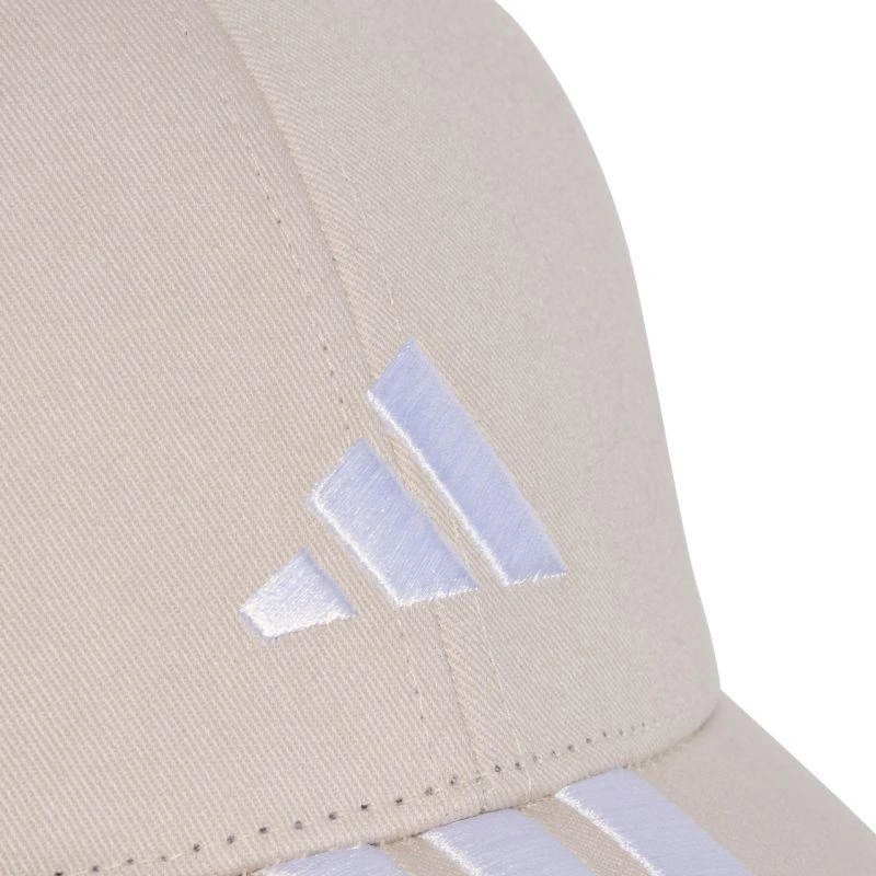 adidas 3 Dryžu Naujo Logotipo Beisbolo Kepuraitė Smėlio spalvos JW6036