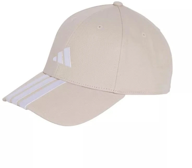 adidas 3 Dryžu Naujo Logotipo Beisbolo Kepuraitė Smėlio spalvos JW6036