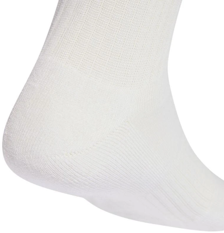 Adidas 3 Dryžuotos Sustiprintos Sportinės Kojinės, 3 poros, baltos ir juodos JZ0532