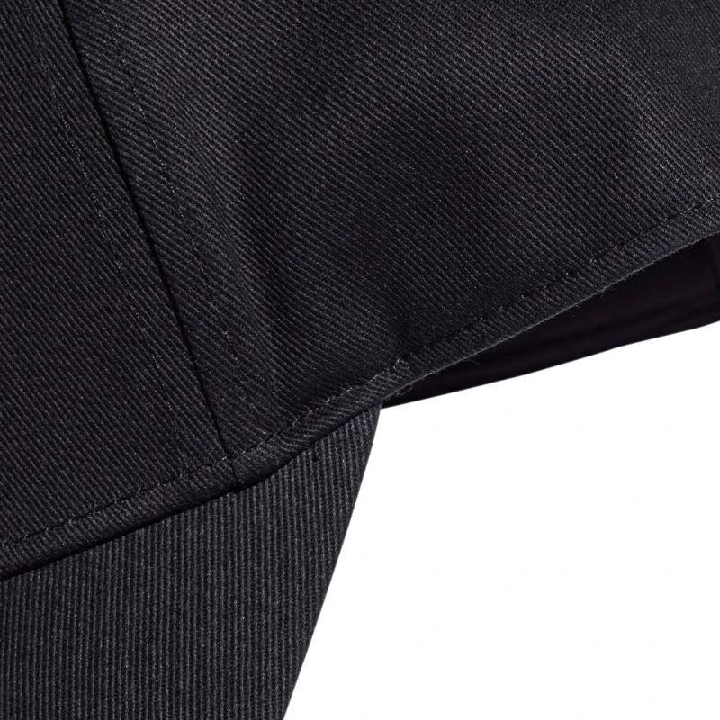 adidas 3 juostelių beisbolo kepuraitė su nauju logotipu, juoda JG1072