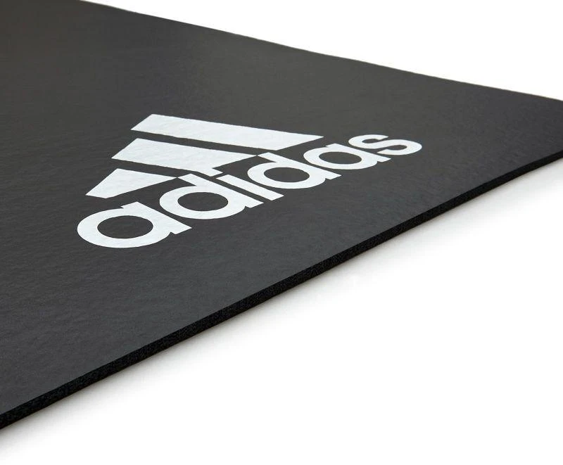 Treniruočių kilimėlis Adidas, 7mm, pilkas