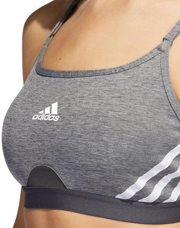 adidas Aeroreact Training Light-Support 3-Stripes Bra W HC7870