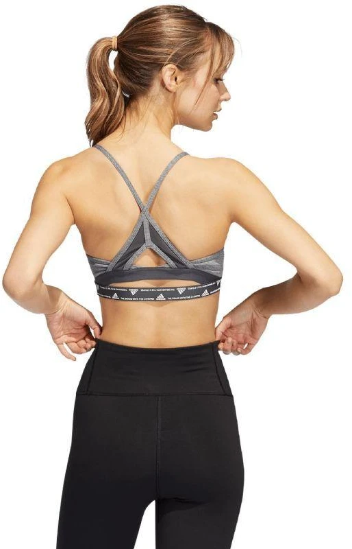 adidas Aeroreact Training Light-Support 3-Stripes Bra W HC7870