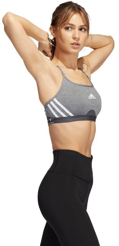 adidas Aeroreact Training Light-Support 3-Stripes Bra W HC7870