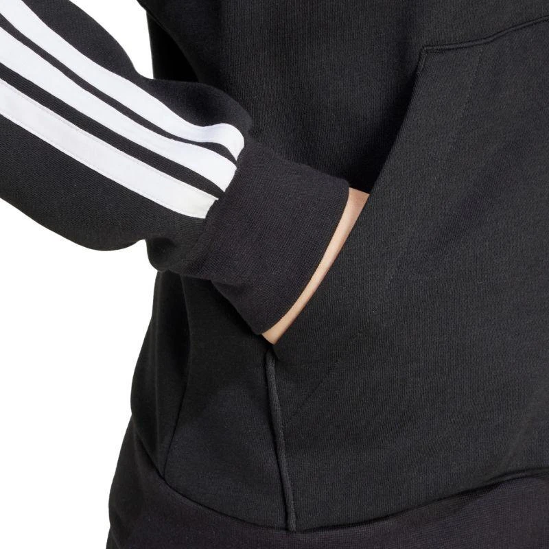 adidas Bazinės 3 juostelių su pilnu užtrauktuku džemperis su kapišonu W JE1283