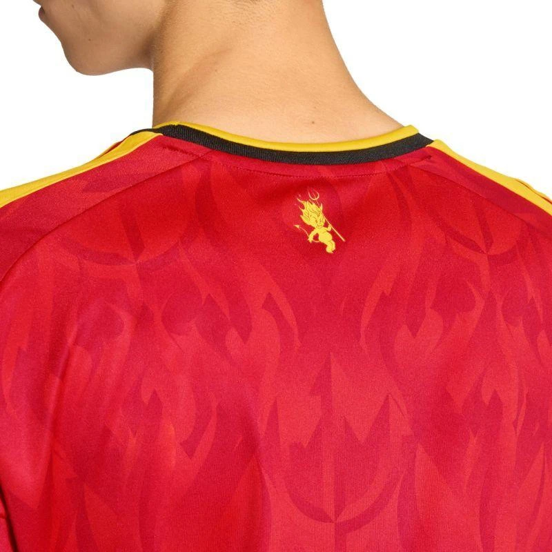 adidas Belgijos 26 namų aprangos marškinėliai, raudoni, JM8381