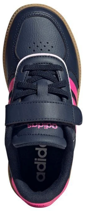 adidas Breaknet Sleek tamsiai mėlyni ir rožiniai vaikiški bateliai JQ3060