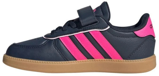 adidas Breaknet Sleek tamsiai mėlyni ir rožiniai vaikiški bateliai JQ3060