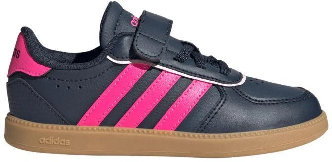 adidas Breaknet Sleek tamsiai mėlyni ir rožiniai vaikiški bateliai JQ3060