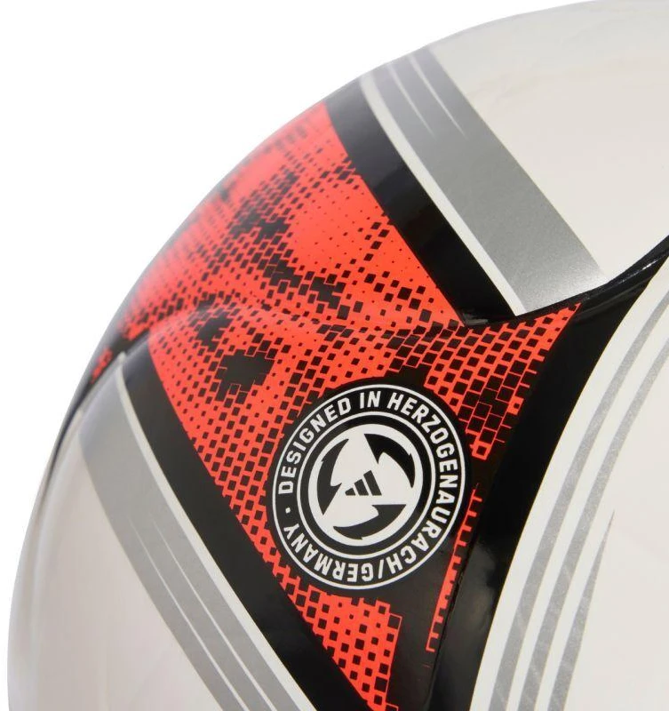 Adidas Bundesliga 26/27 Torfabrik futbolo kamuolys, baltas ir oranžinis, KG6043