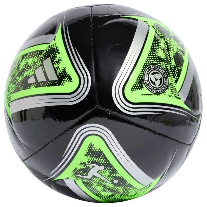 Adidas Bundesliga 26/27 Torfabrik futbolo kamuolys, juodas ir žalias, KV4045