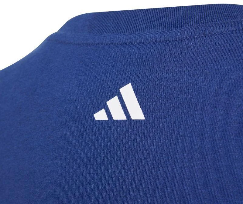 adidas Codes Kolegijos stiliaus grafiniai marškinėliai Tamsiai Mėlyni JL6138
